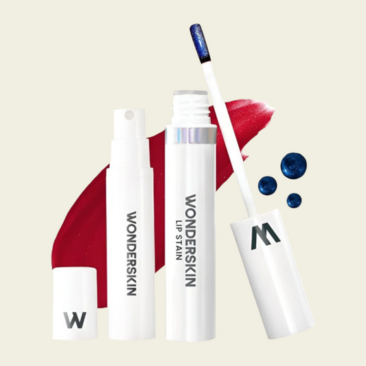 Wonderskin Wonder Blading Lip Stain Peel Off and Reveal Kit - Divine