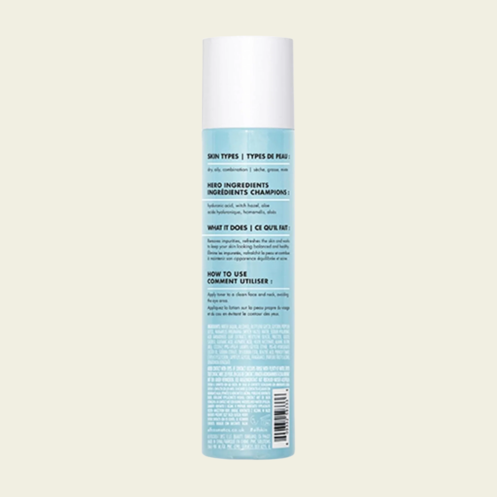 e.l.f. SKIN Keep Your Balance Toner, Gentle, Refreshing, Anti-Inflammatory, Removes Makeup & Impurities, Hydrates, Cleanses, Soothes, Infused with Hyaluronic Acid, Witch Hazel and Aloe

