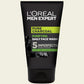 L'Oreal Paris Men Expert Face Wash Pure Charcoal, Glycerin, and Salicylic acid - Blackhead Cleanser for Men, 100 ml (Pack of 1)
