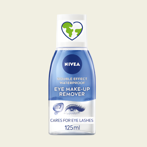 NIVEA Double Effect Waterproof Eye Make-Up Remover (125 ml)