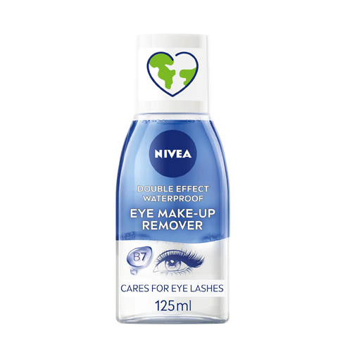 NIVEA Double Effect Waterproof Eye Make-Up Remover (125 ml)