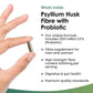 Fibre Supplement 4000mg Psyllium Husk with Probiotic 120 Capsules