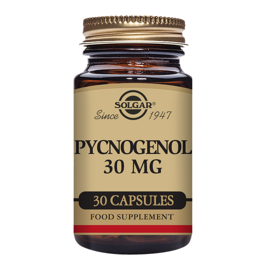 Pycnogenol 30 mg Vegetable Capsules 30 Capsules