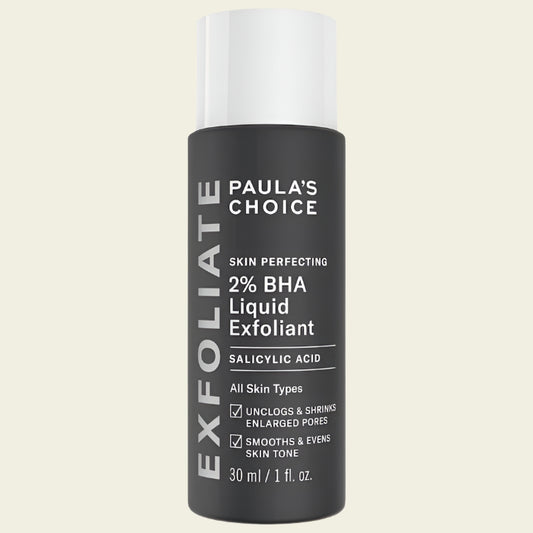 Paula's Choice SKIN PERFECTING 2% BHA Liquid Exfoliant - Face Exfoliating Peel Fights Blackheads & Enlarged Pores - for a Healthy Glow - with Salicylic Acid - Combination & Oily Skin - 30 ml, Premium Beauty, Buy skincare products online in UK at luxsupp.com
