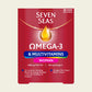 Seven Seas Omega-3 & Multivitamins Woman, with Biotin and Iron, 30-Day Duo Pack, 30 Omega-3 Capsules and 30 Multivitamin Tablets, Buy best Vitamins, Minerals & Supplements online in UK at luxsupp.com, Multivitamin Tablets for men & women, omega, Biotin and Iron, vitamin D, vitamin C, vitamin B
