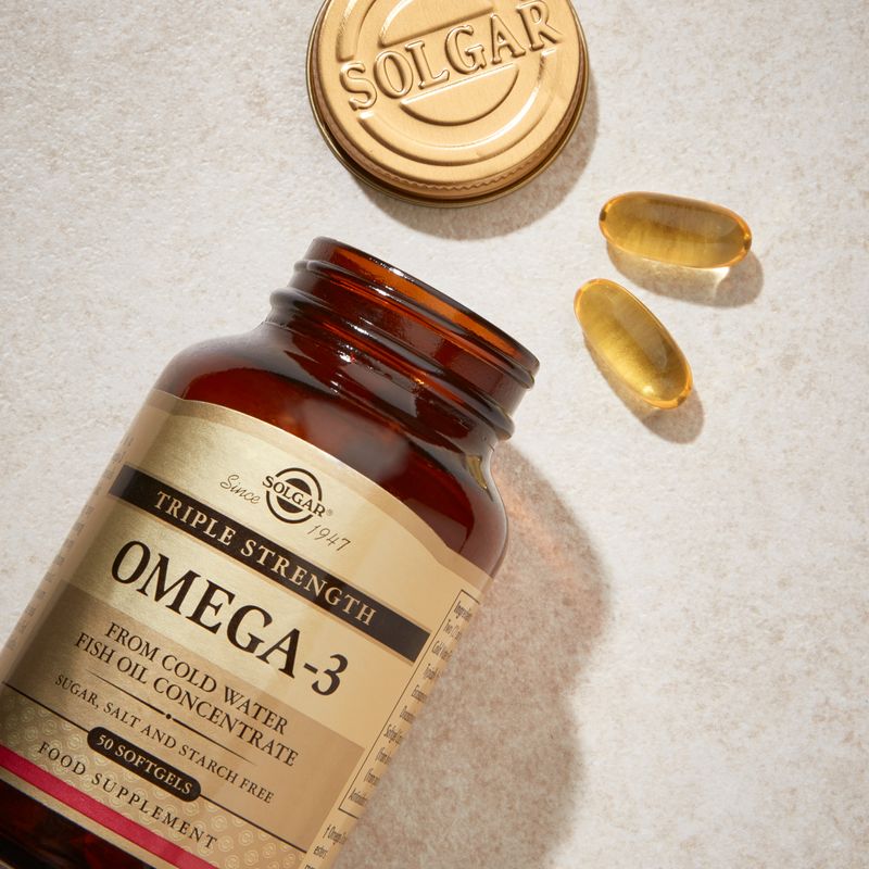 Solgar Triple Strength Omega 3 | 100 Count (Pack of 1)