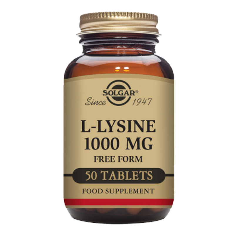 Solgar L-Lysine 1000 Mg Tablets