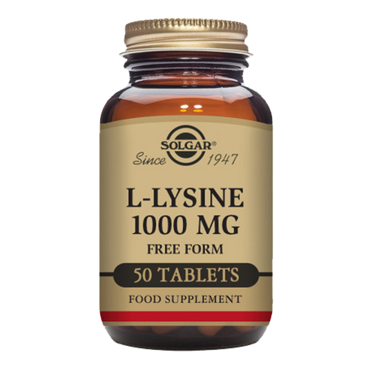 Solgar L-Lysine 1000 Mg Tablets