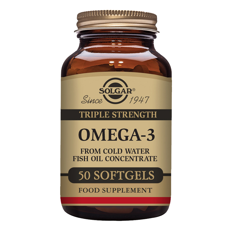 Solgar Triple Strength Omega-3 Softgels